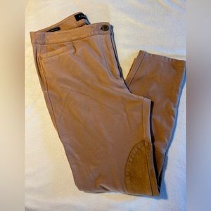Talbots riding pants. Large khaki woman's skinny ankle size 12
